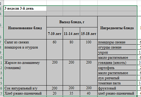 Бақылау тағамы 18.09.2024 ж