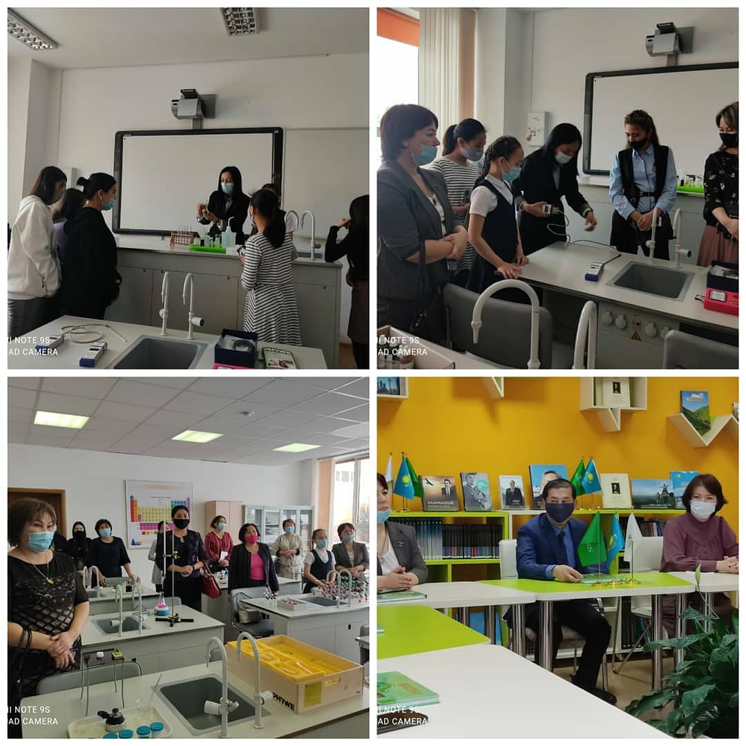 Назарбаев Зияткерлік мектебіне тәжірибе алмасу