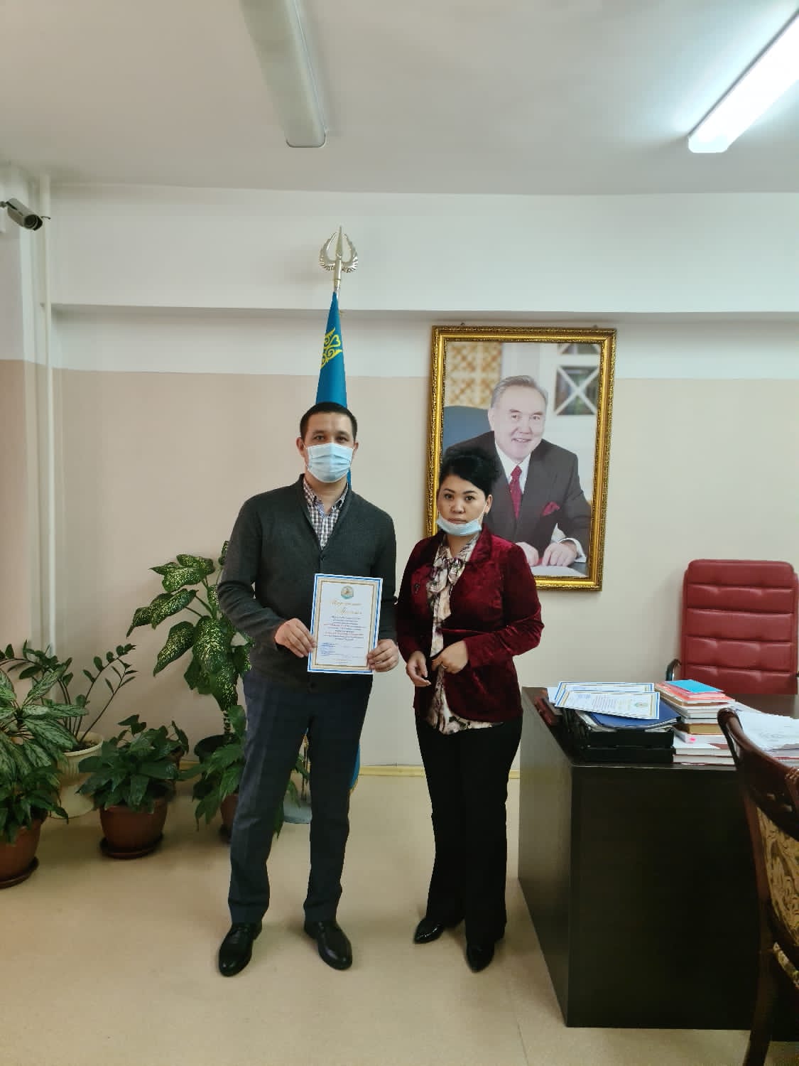 "Белсенді жас маман" номинациясымен марапатталды