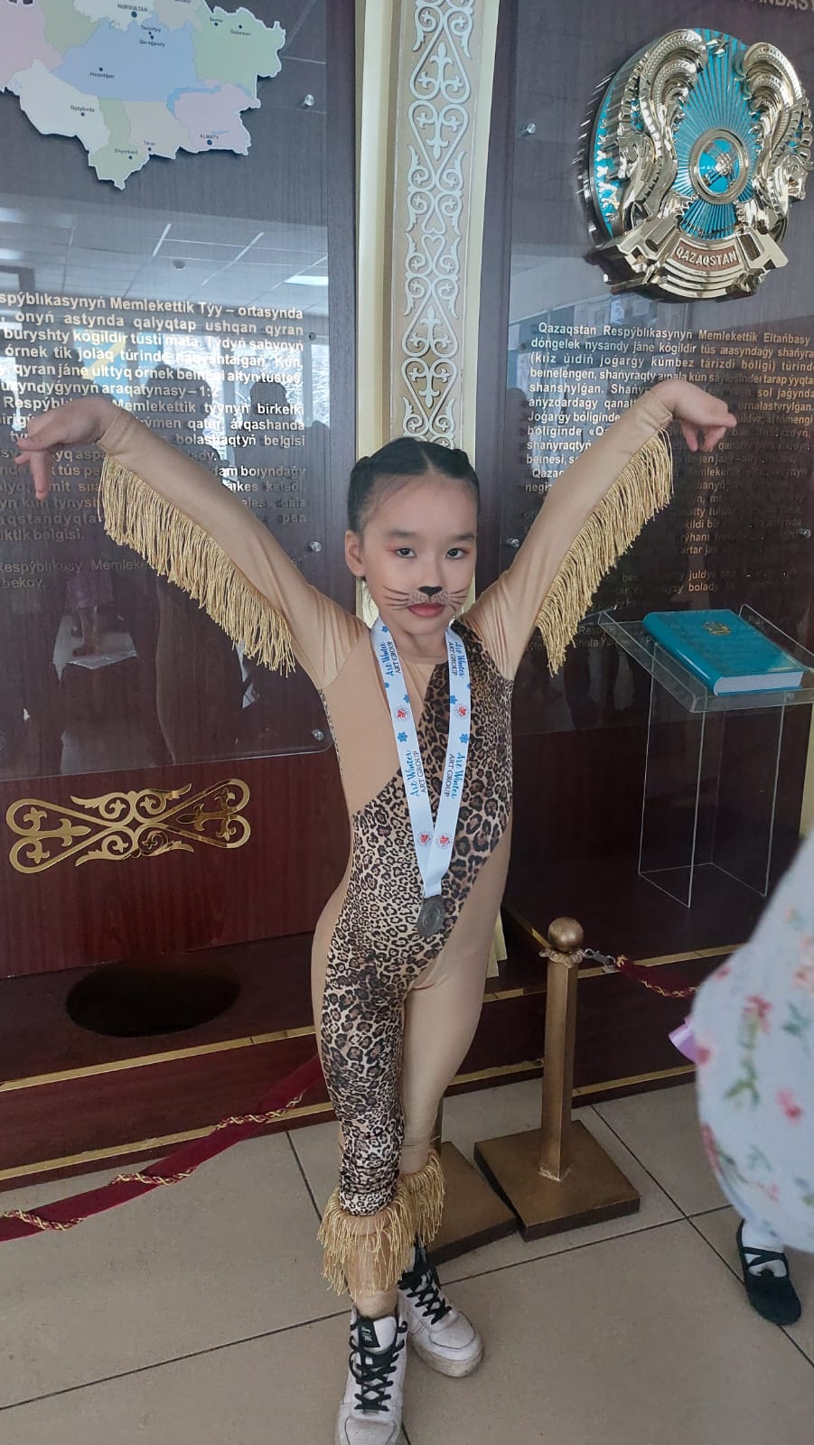 3"В" сынып оқушысы Досан Анар құрмет грамотасымен марапатталды