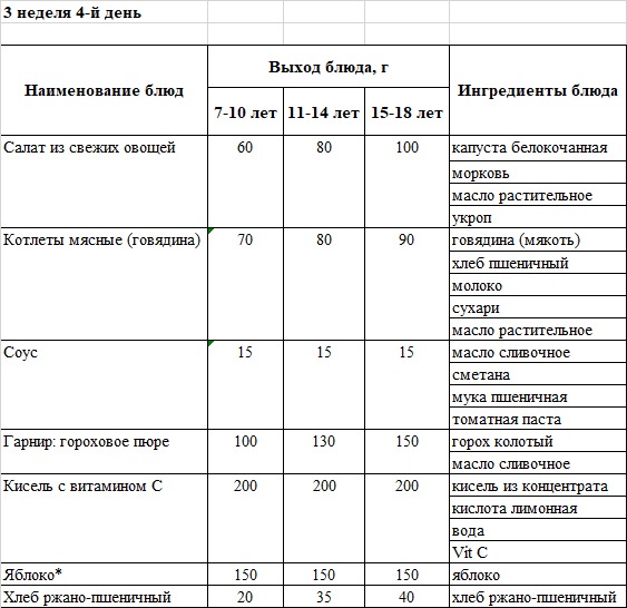 Бақылау тағамы 19.12.2024 ж