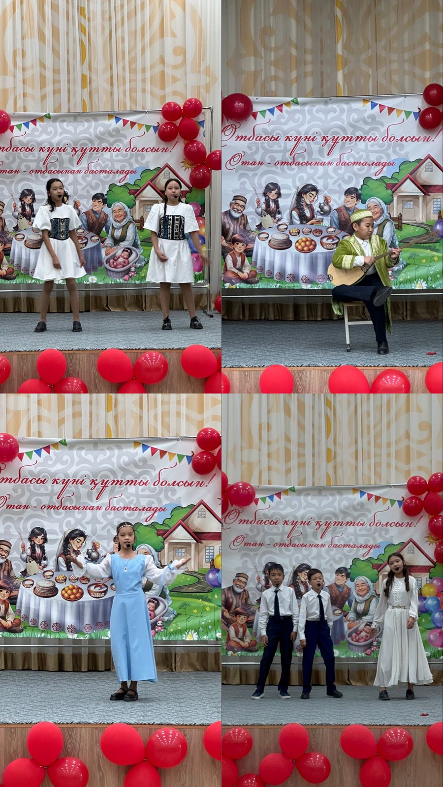 6 сыныптар арасында «Отбасым бақыт мекені атты» сазды кеш ұйымдастырылды.