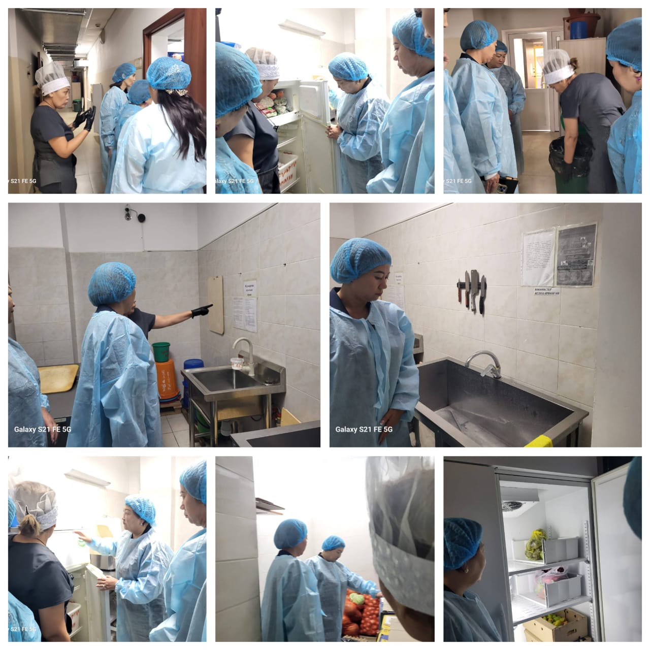 Бракеражды комиссия мүшелерінің мектеп асханасына мониторинг жасап тексеру